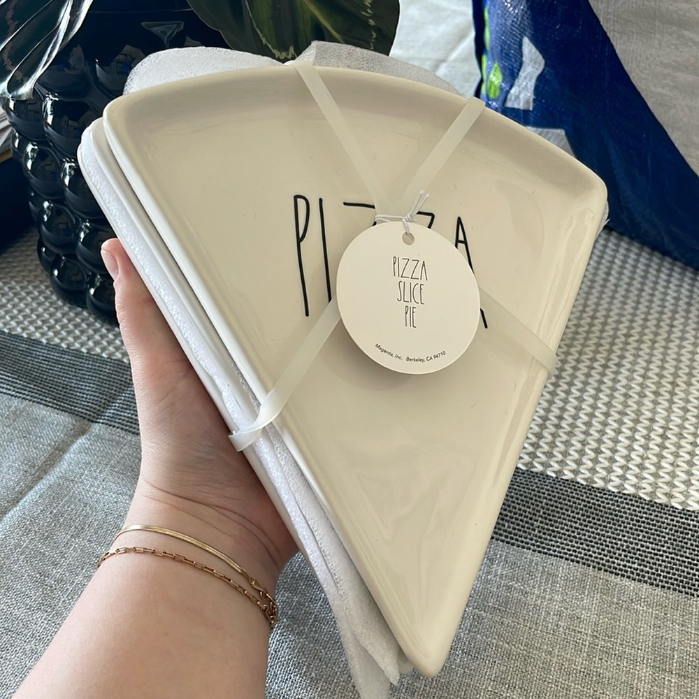 Pizza Slice Pie Rae Dunn Pizza Plates New